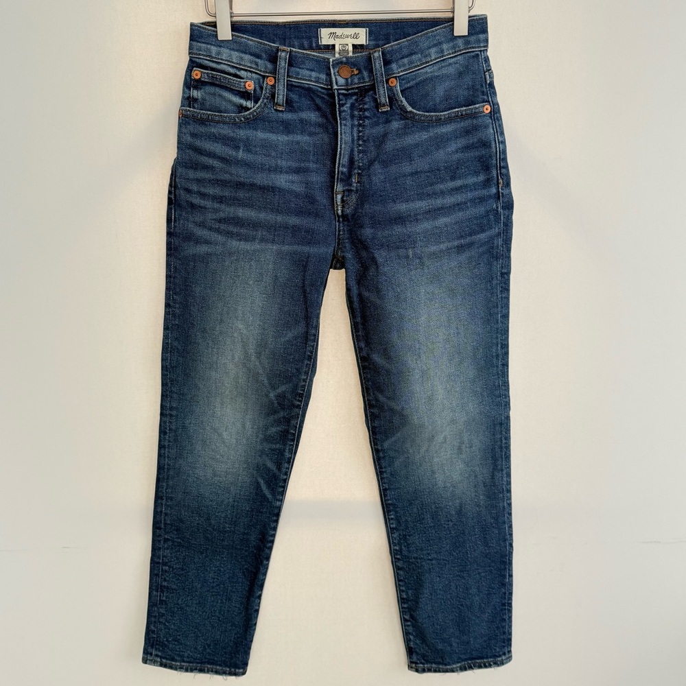 Madewell Mid Rise Classic Straight Jeans size 25